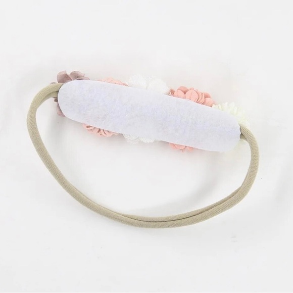 3Pcs/Lot Artificial Flower Baby Headband Newborn Girl - Picture 2 of 2